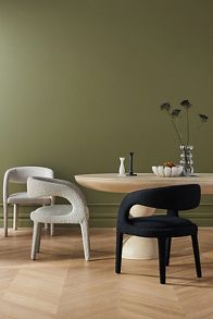 Slide View: 6: Bouclé Hagen Dining Chair