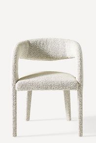 Slide View: 2: Bouclé Hagen Dining Chair