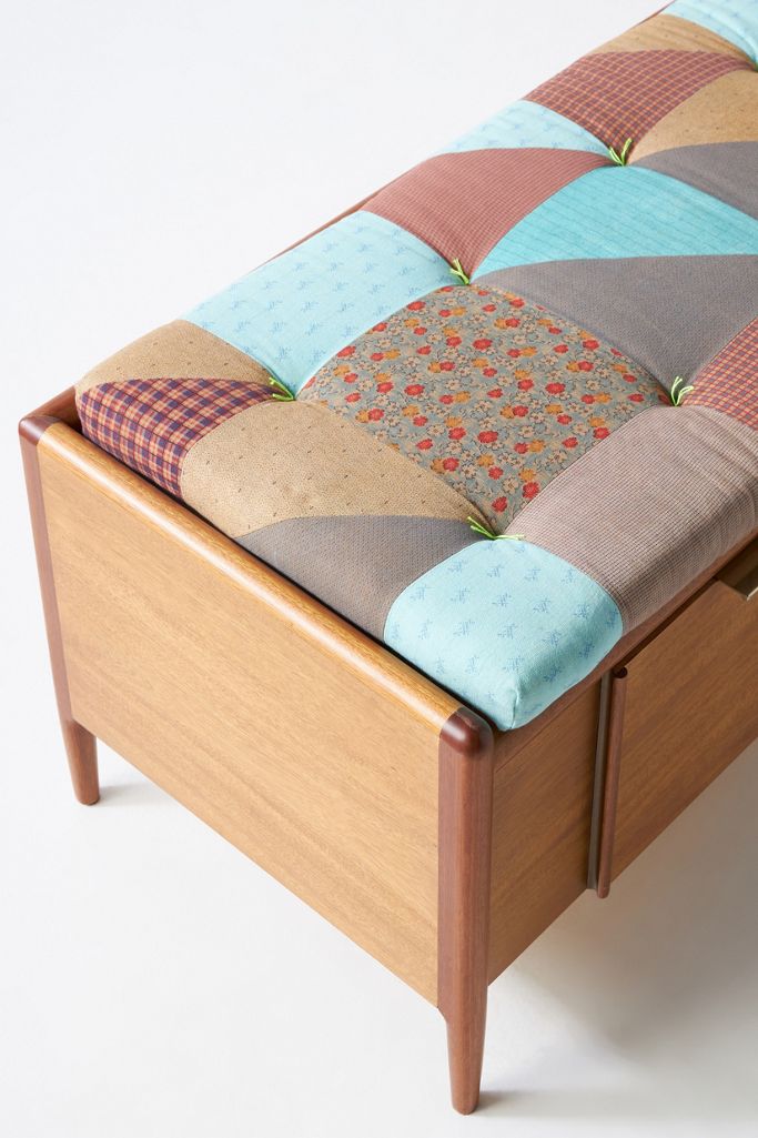Patchwork Bench Cushion Anthropologie
