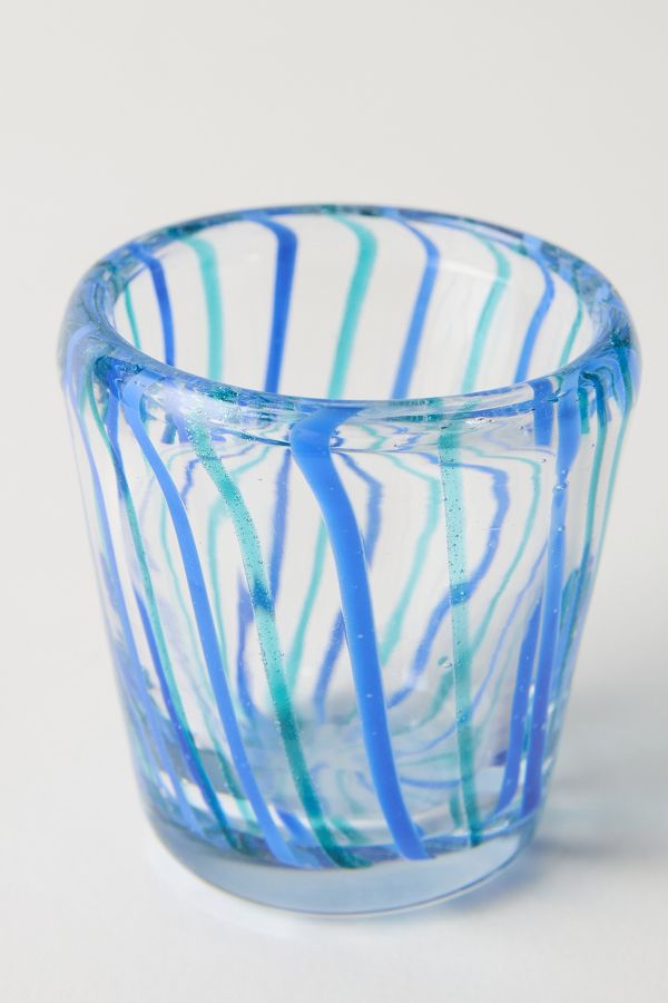 Brissa Striped Shot Glass | Anthropologie UK