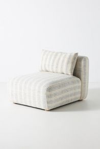 Slide View: 5: Boro Stripe Kori Modular Armless Chair