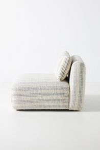 Slide View: 6: Boro Stripe Kori Modular Armless Chair