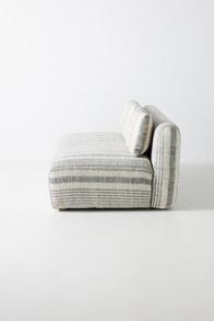 Slide View: 5: Boro Stripe Kori Modular Armless Sofa