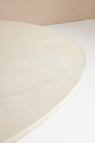 Slide View: 3: Sonali Wooden Oval Dining Table