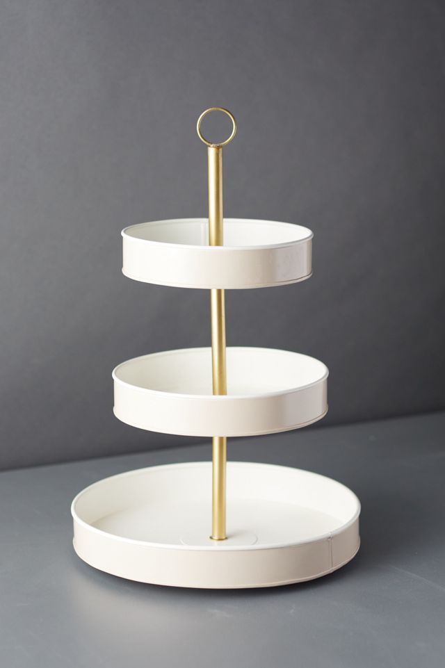 Enamel 3Teir Tray Anthropologie
