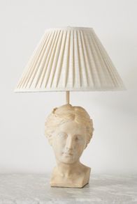 Slide View: 2: Grecian Bust Table Lamp