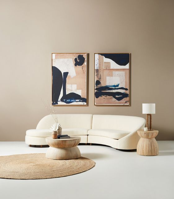 Acanva Modern Minimalist Sofa for Living Room Lounge