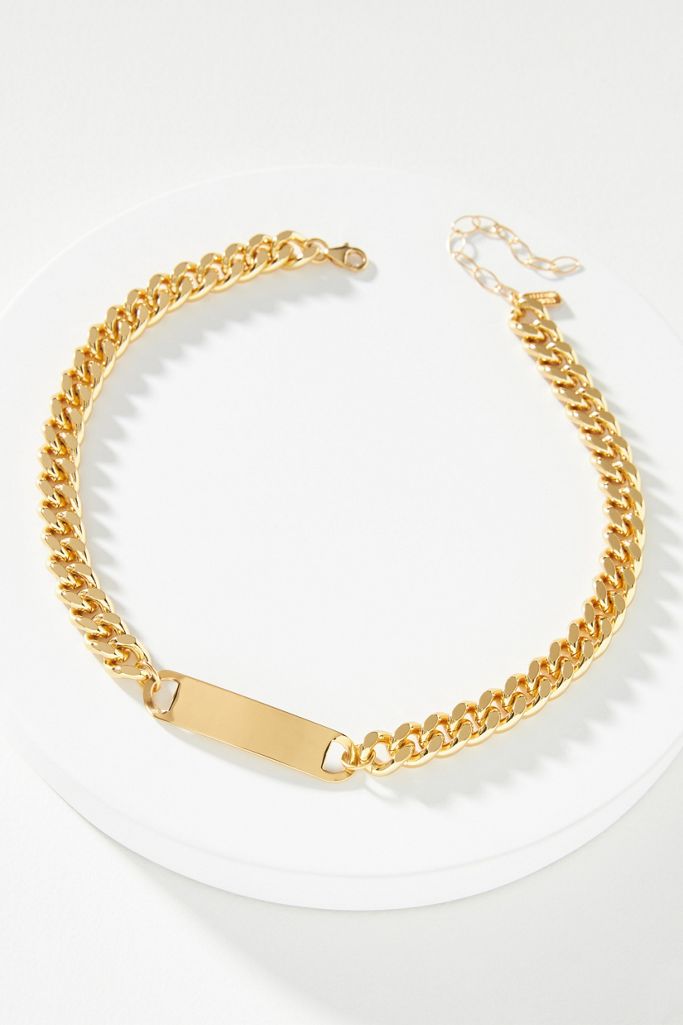 Electric Picks ID Necklace Anthropologie