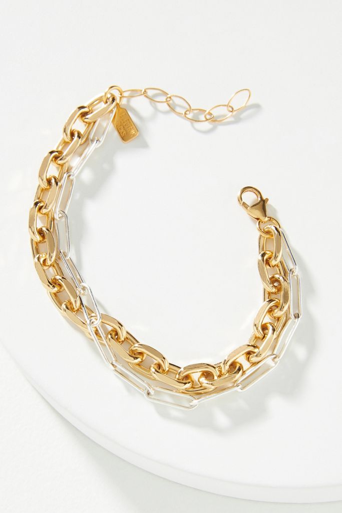 Electric Picks DualToned Bracelet Anthropologie