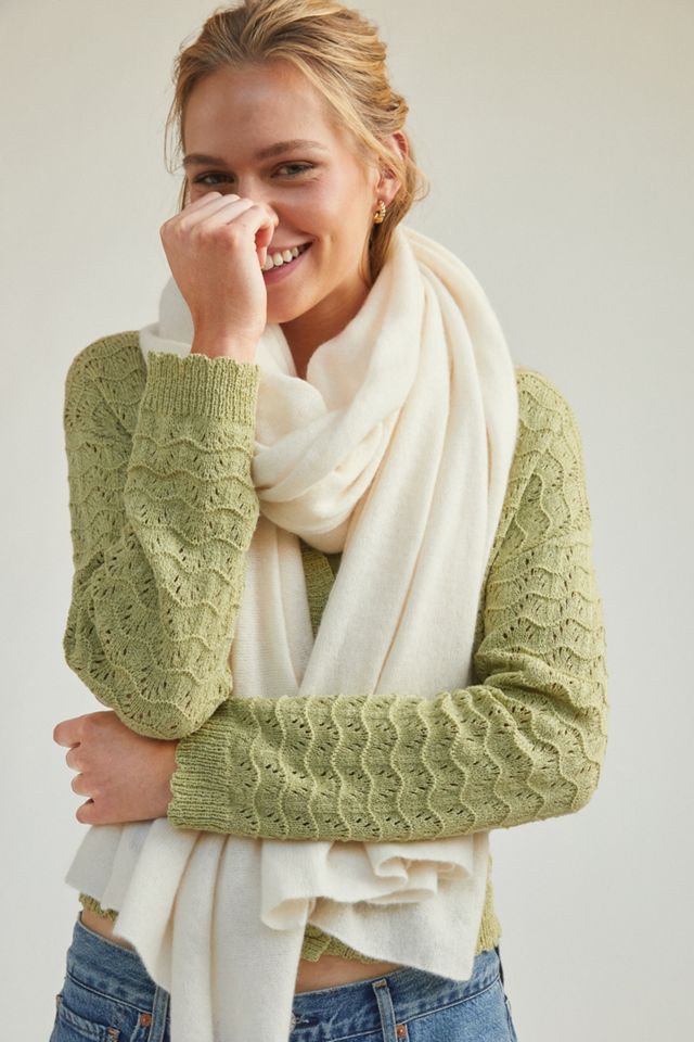 White + Warren Cashmere Wrap Anthropologie