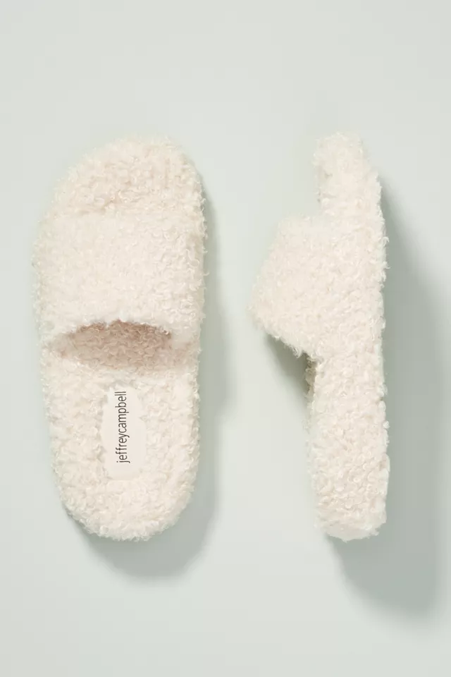 Jeffrey Campbell Good Night Sherpa Slippers