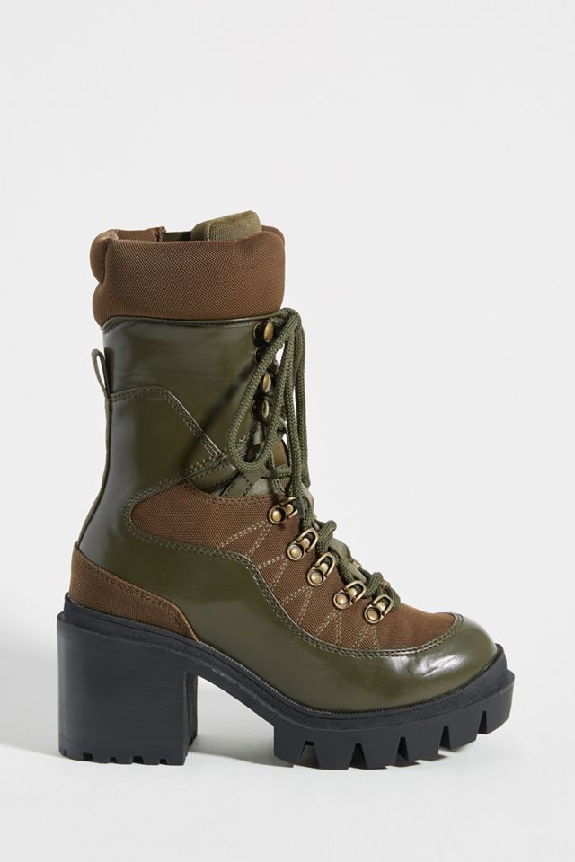 Jeffrey Campbell Manic Heeled LaceUp Boots Anthropologie