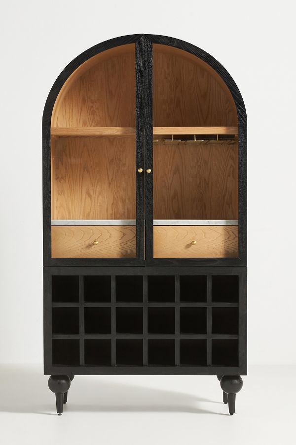 Slide View: 2: Fern Bar Cabinet