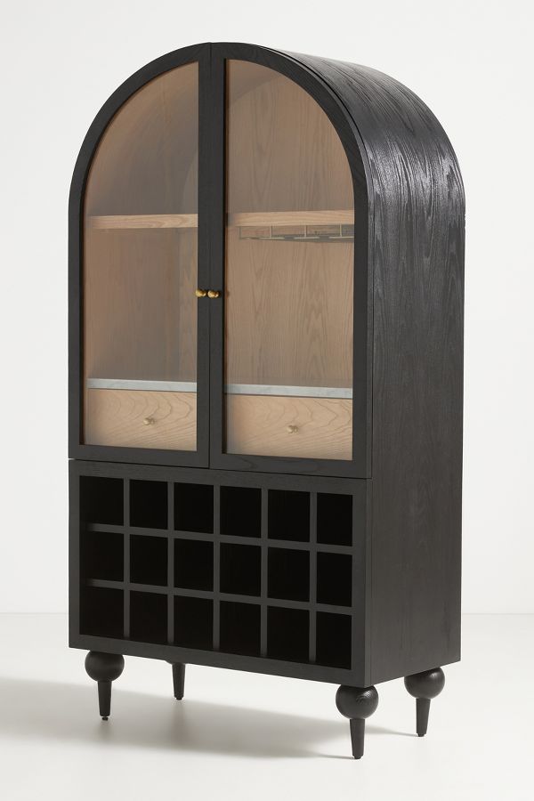 Slide View: 3: Fern Bar Cabinet