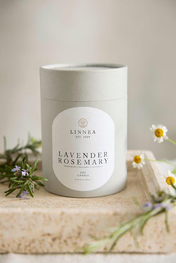 Slide View: 2: Linnea Candle, Lavender Rosemary