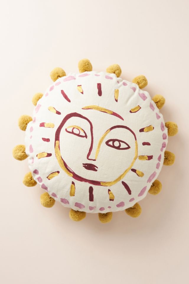 sun plush pillow