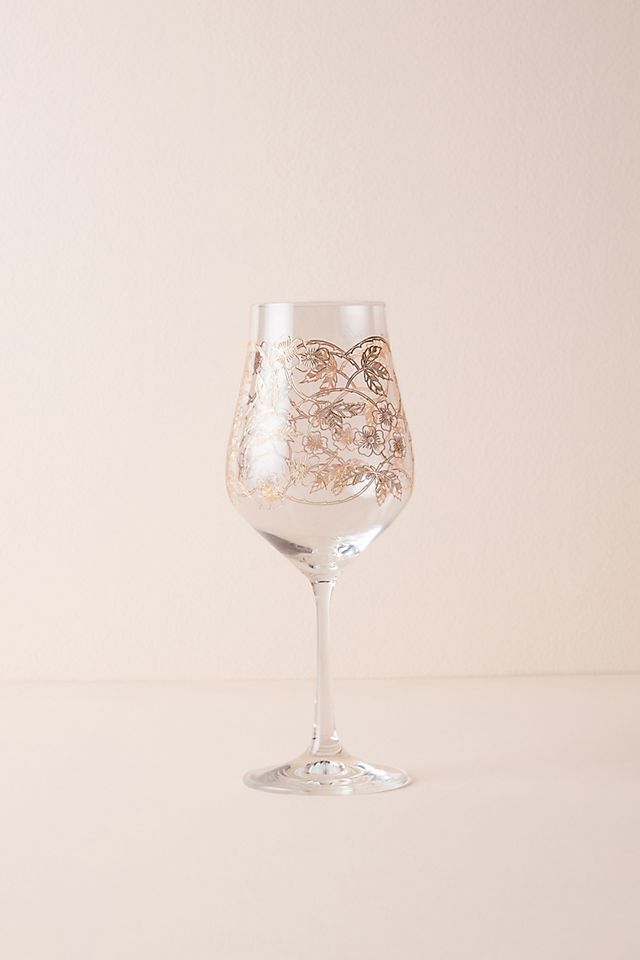anthropologie.com | Fiorella Wine Glasses, Set of 4