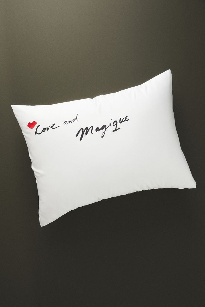 Hotel Magique for Anthropologie Love and Magique Satin Pillowcase