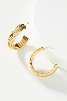 Anthropologie Arden Rainbow Disc Earrings Jewelry Bohemian Hoop New
