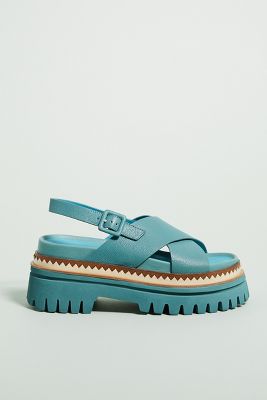 unisex platform sandals