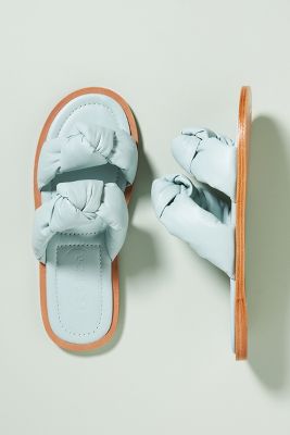 puffy flip flops