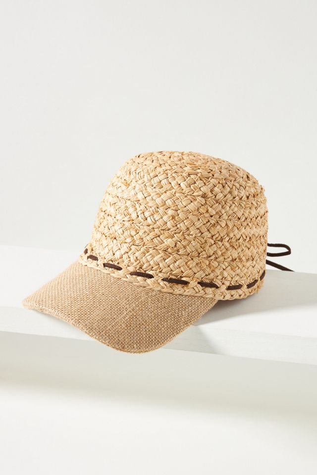 Casquette De Baseball En Paille Brianna Anthropologie French Canada