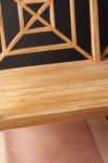 Thumbnail View 4: Fretwork Teak Three-Seat Garden Bench