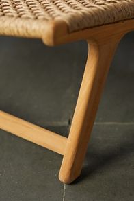 Slide View: 5: Havana Open Weave Armless Chair