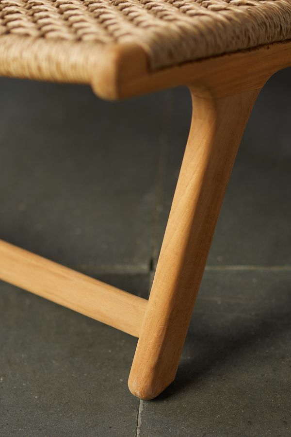 Slide View: 5: Havana Open Weave Armless Chair