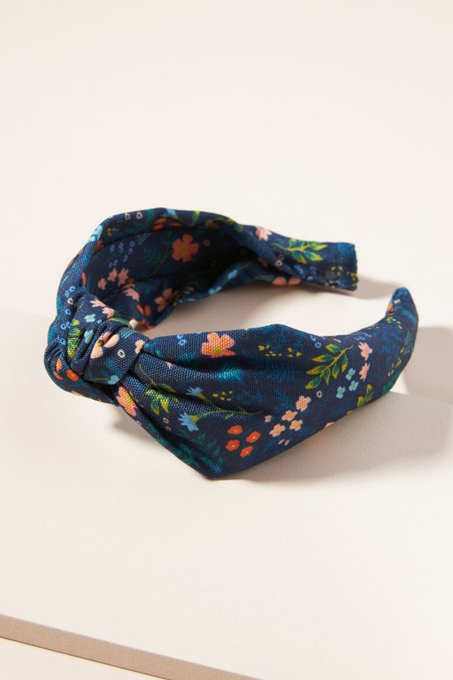 Rifle Paper Co. Suki Knotted Headband Anthropologie