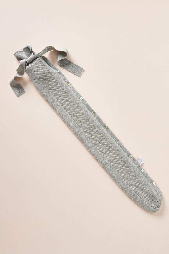 YuYu Cashmere & Wool Hot Water Bottle Anthropologie