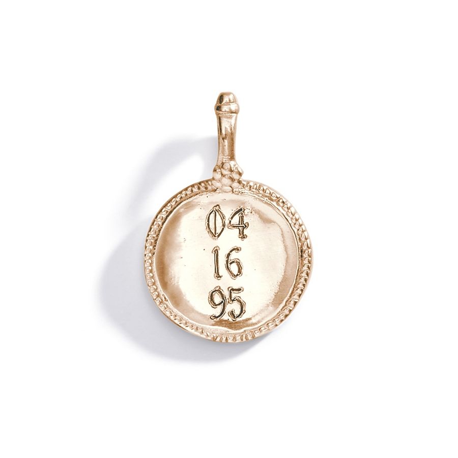 Slide View: 3: Three Sisters Jewelry Beaded Relic Personalized Charm