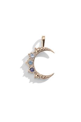 Three Sisters Jewelry Curio Birthstone Crescent Moon Charm