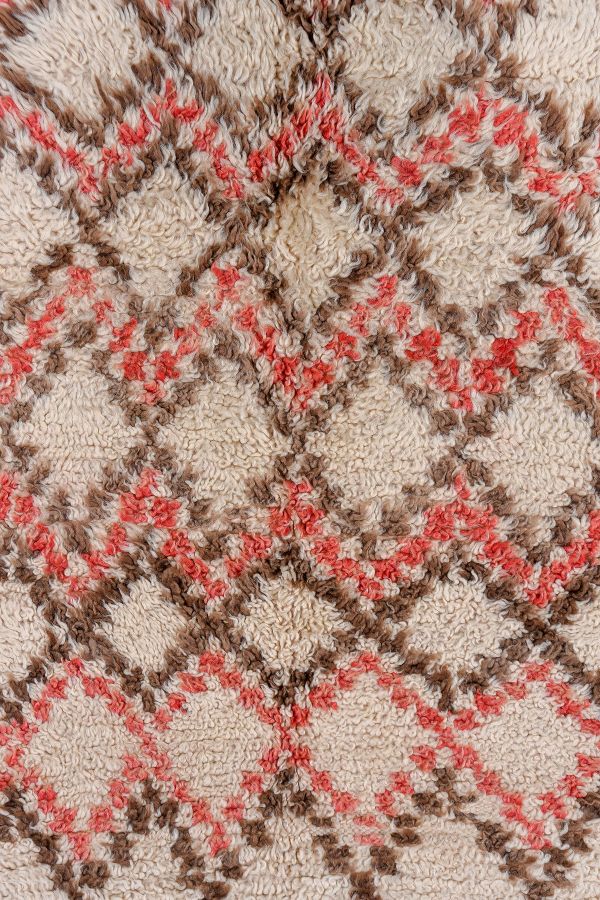 Slide View: 3: Eliko Rugs Vintage Moroccan Rug No 58036