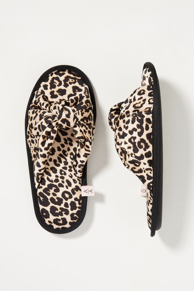 Ariana Bohling Bow Slippers | Anthropologie
