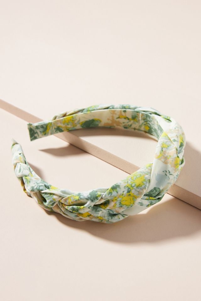 Braided Floral Headband Anthropologie