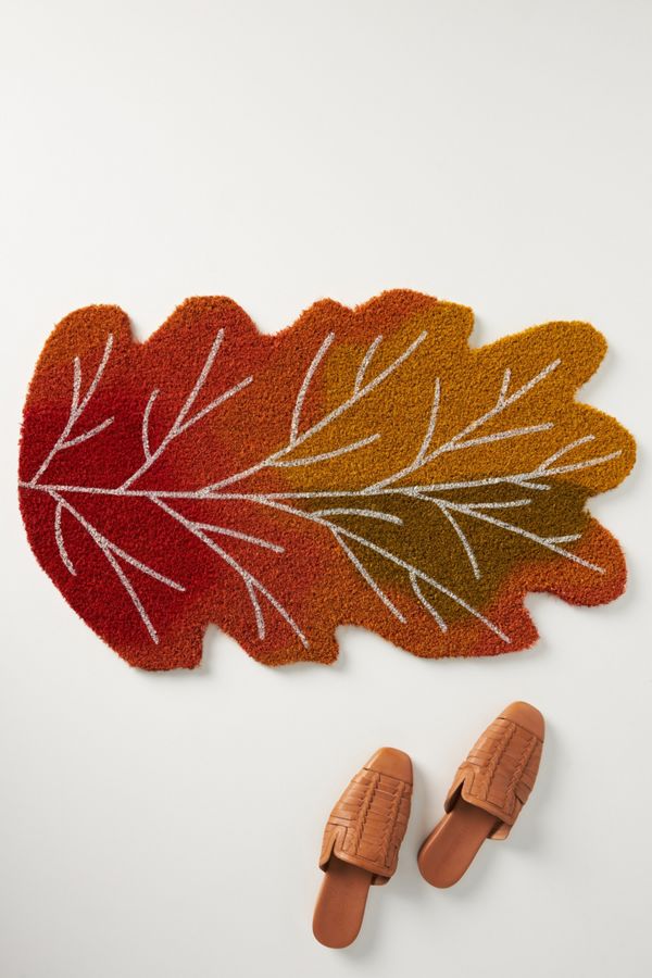 Autumn Leaf Doormat Anthropologie UK