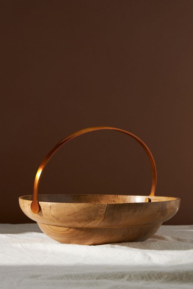Kessel Decorative Wooden Basket Anthropologie UK