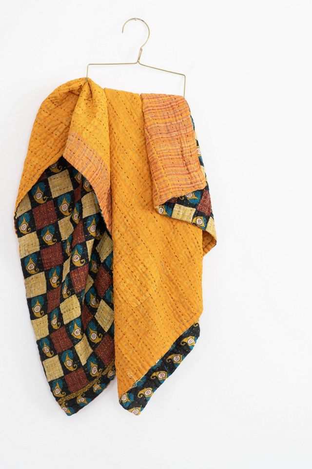 Connected Goods Oneofakind Kantha Baby Blanket No. 08261 Anthropologie