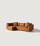 Relaxed Saguaro Leather Sectional #1