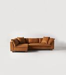 Relaxed Saguaro Leather Sectional #0