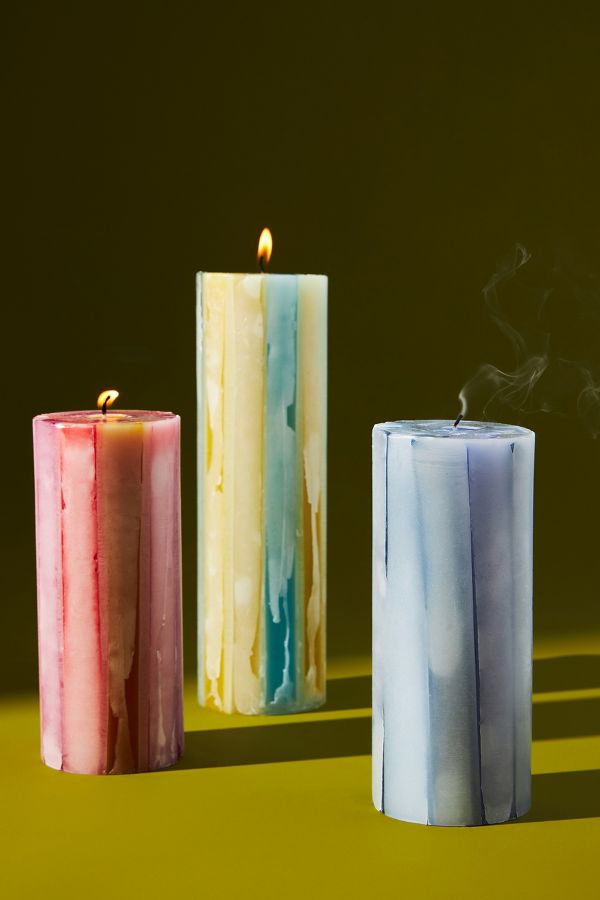 Mood Booster Pillar Candle | Anthropologie UK