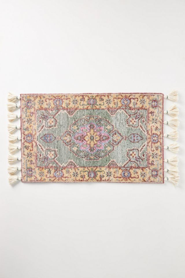 Tasseled Rori Bath Mat Anthropologie