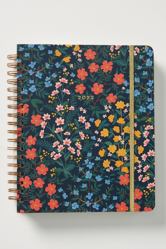 Rifle Paper Co. Wildwood 2021-2022 Spiral Planner | Anthropologie