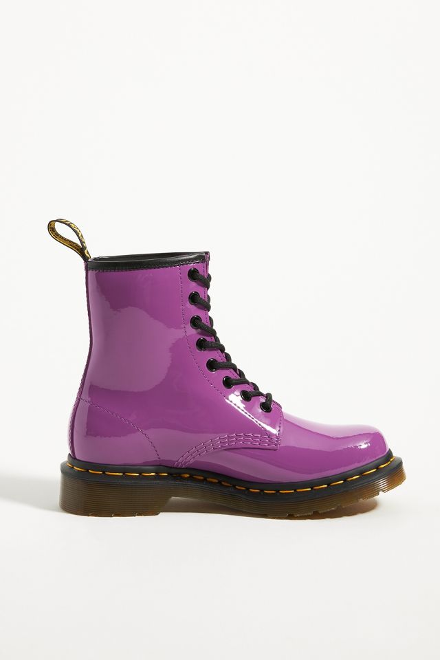 Dr. Martens 1460 Patent Lace-Up Boots | Anthropologie