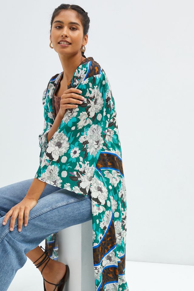 Floral Cover-Up Kimono | Anthropologie