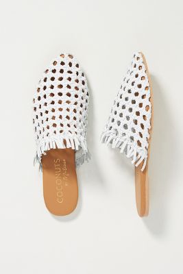 matisse woven mules