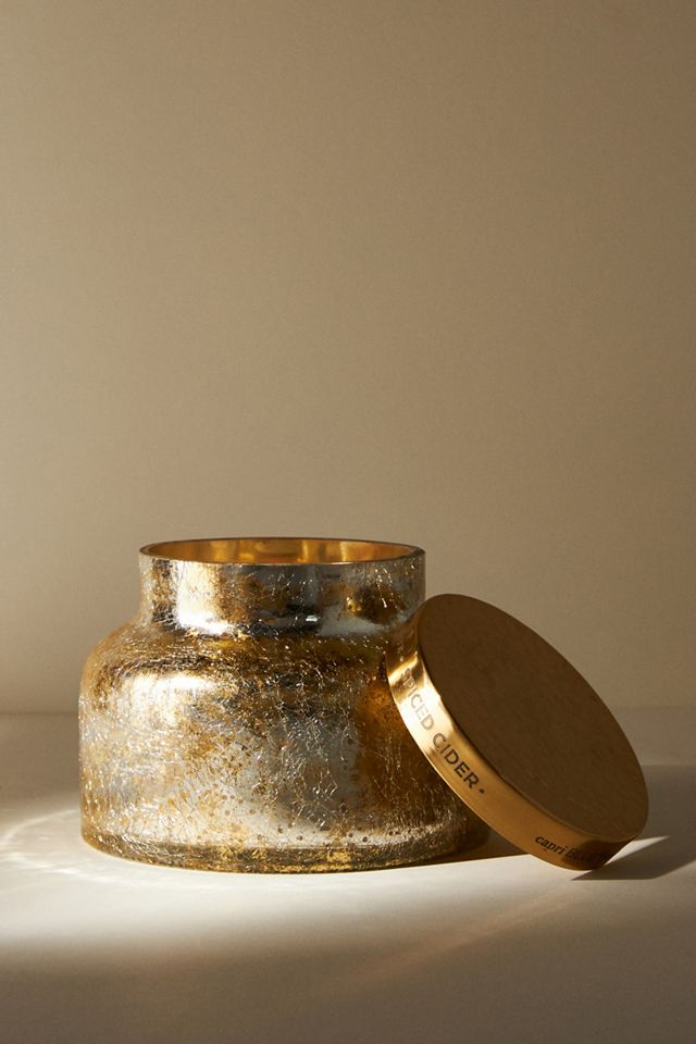 Capri Blue Spiced Cider Giant Glass Jar Candle Anthropologie UK