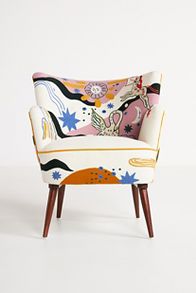 Slide View: 2: Celestial Petite Accent Chair