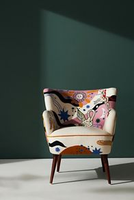 Slide View: 1: Celestial Petite Accent Chair